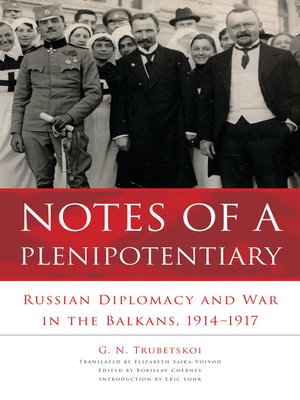cover image of Notes of a Plenipotentiary